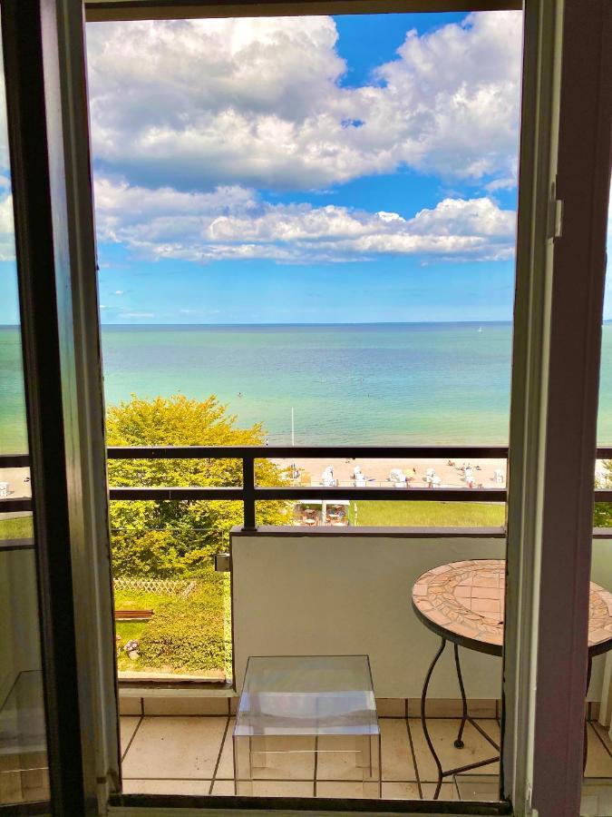 Studio Mit Panorama-Meerblick Und Direkter Strandlage In Scharbeutz Ngoại thất bức ảnh