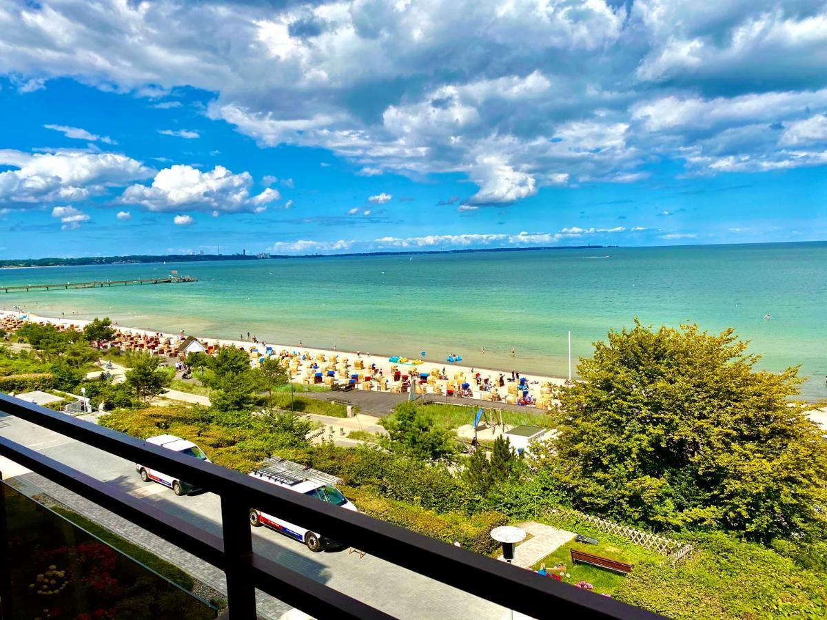 Studio Mit Panorama-Meerblick Und Direkter Strandlage In Scharbeutz Ngoại thất bức ảnh