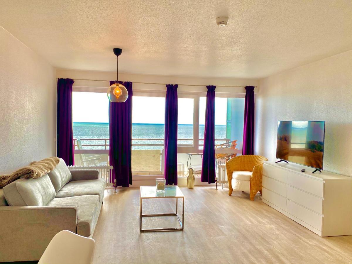 Studio Mit Panorama-Meerblick Und Direkter Strandlage In Scharbeutz Ngoại thất bức ảnh