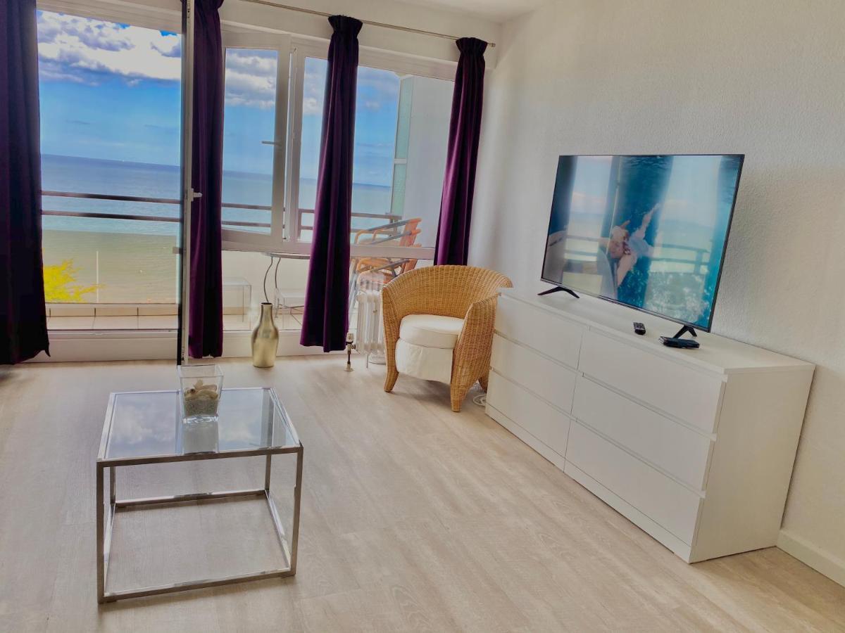 Studio Mit Panorama-Meerblick Und Direkter Strandlage In Scharbeutz Ngoại thất bức ảnh