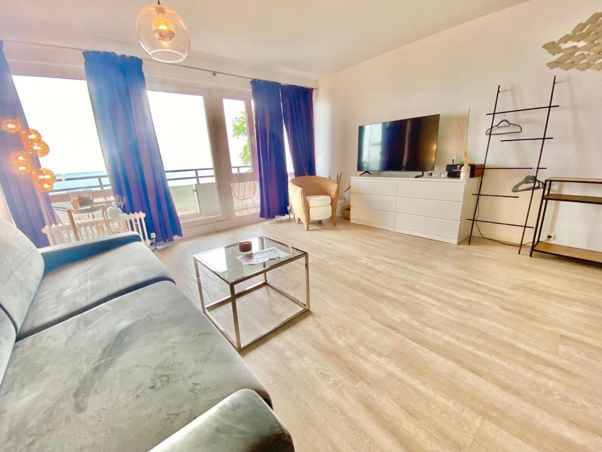 Studio Mit Panorama-Meerblick Und Direkter Strandlage In Scharbeutz Ngoại thất bức ảnh